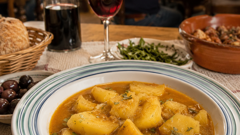 Batatas Viúvas para 4 pessoas
