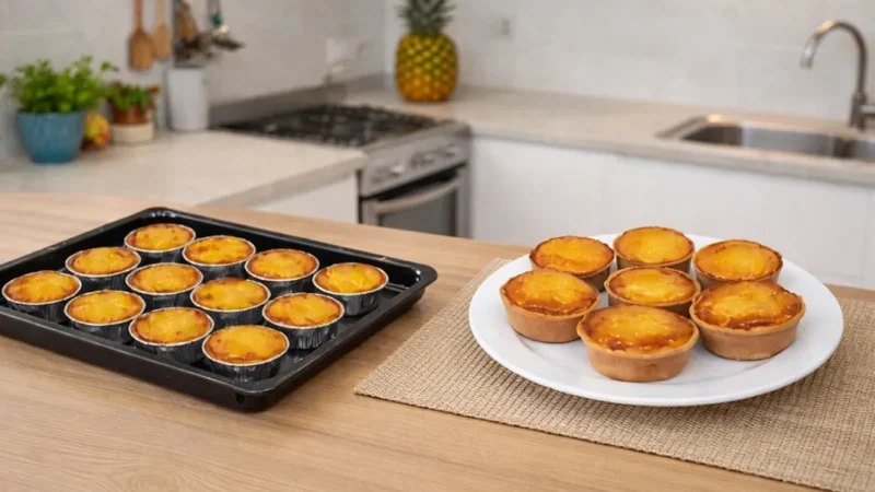 Queijadas de Ananás