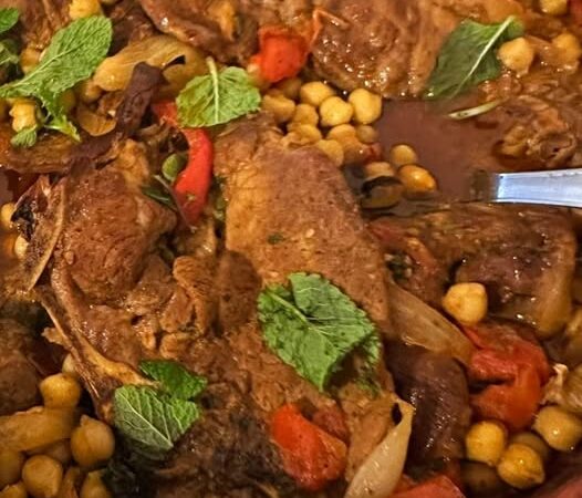 Costeletas do Cachaço com Grão