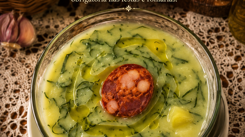 Sabiam que Caldo Verde Tradicional nasceu no Minho
