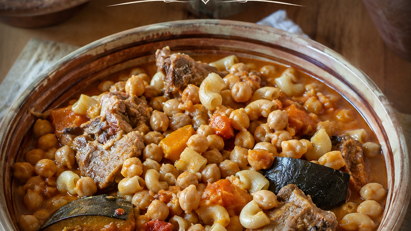 Um belo jantar de grão… com tudo o que é de direito