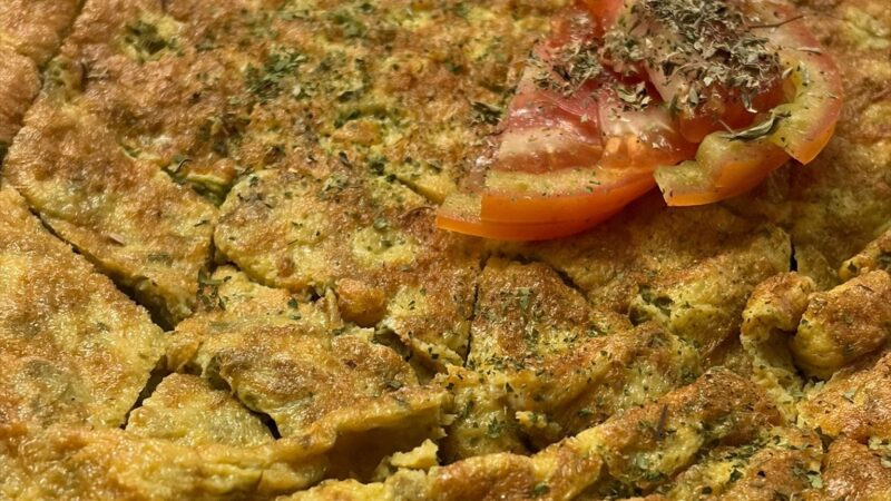 Omelete de Espargos perfeita para refeições rápidas