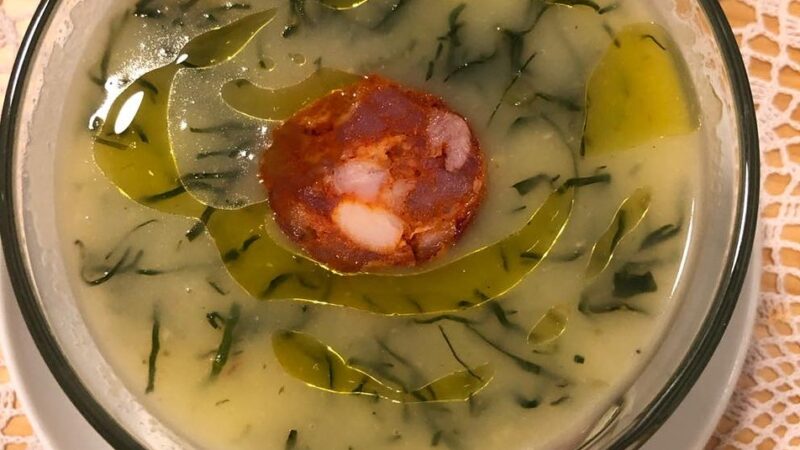 Sabiam que Caldo Verde Tradicional nasceu no Minho