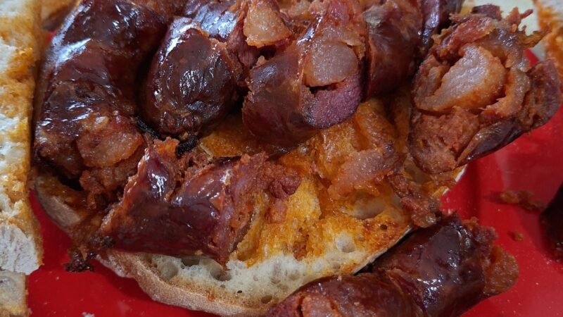Chouriça Frita à Moda Antiga