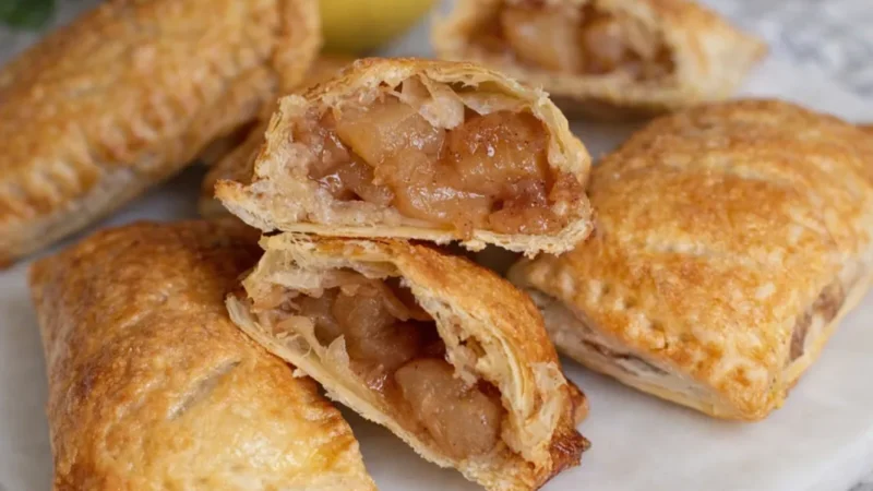 Folhadinhos de Maçã e Canela