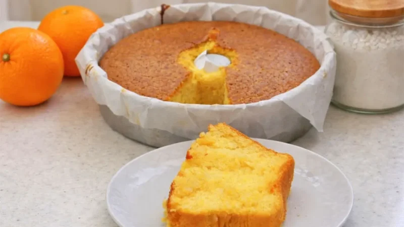 Pão-de-ló de Laranja