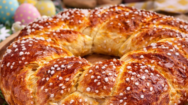 Regueifa doce da Páscoa