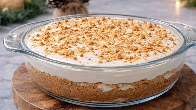 Serradura de Bolacha Biscoff