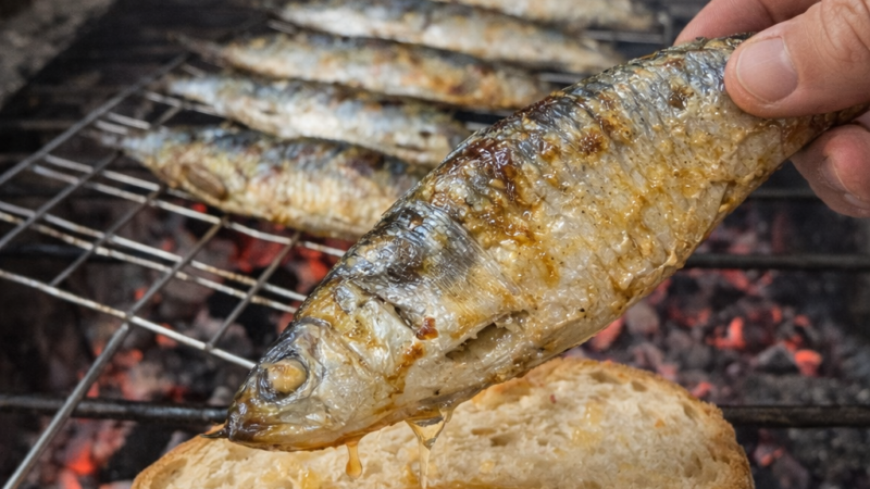 O segredo das Sardinhas Grelhadas Perfeitas ✨