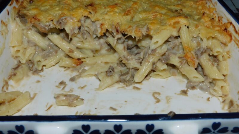 Pato Gratinado com Béchamel