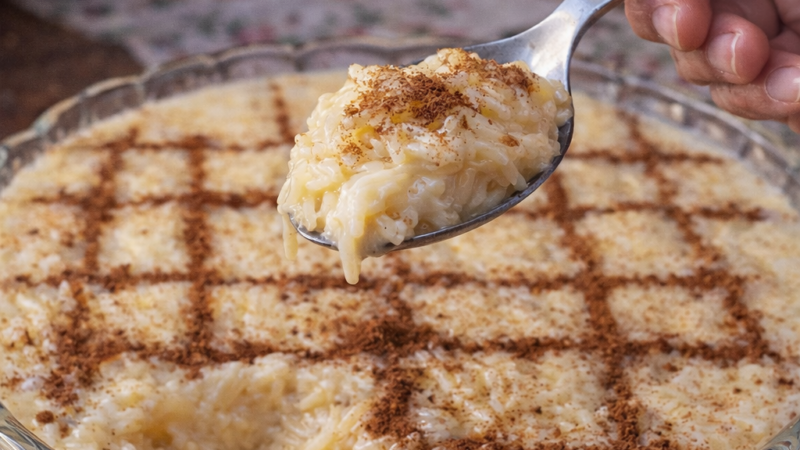 Aletria cremosa como faziam antigamente