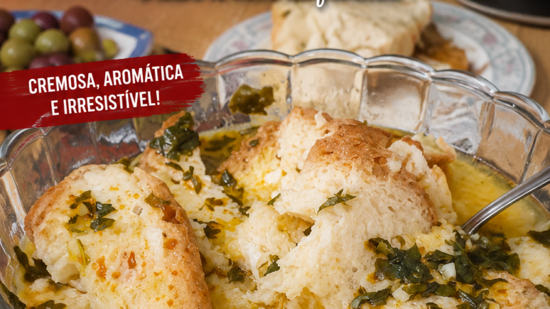 Receita de Poejada de Bacalhau