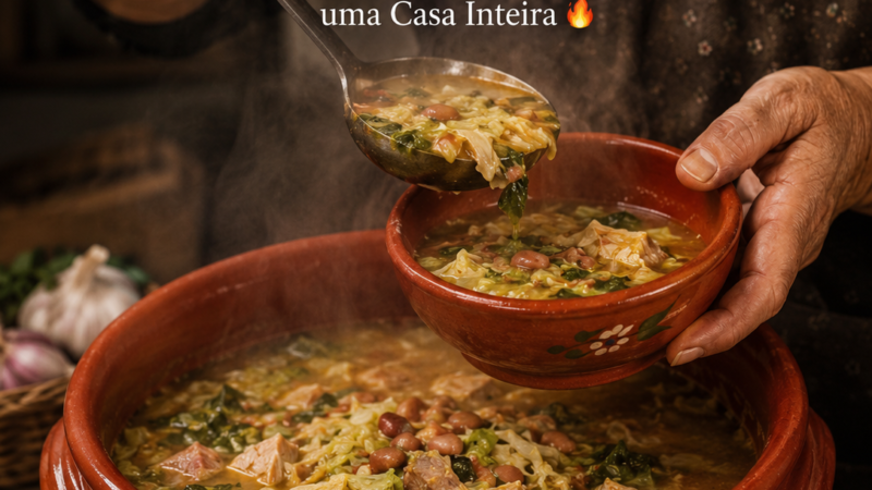Sopa do Balde . A Receita Antiga que alimentava uma casa inteira