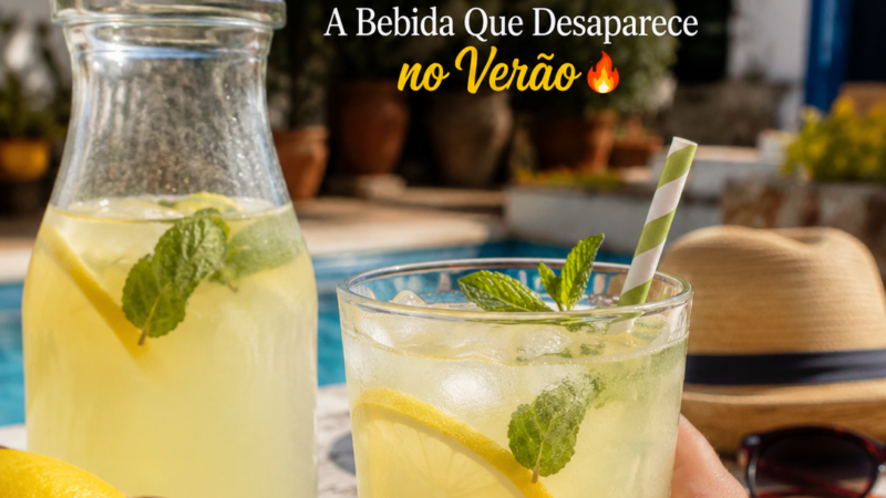Limonada Fresquinha à Moda da Tia Adelina