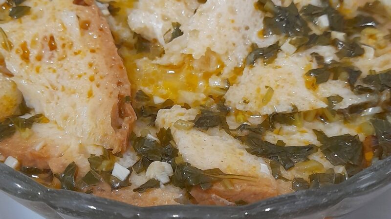 Receita de Poejada de Bacalhau