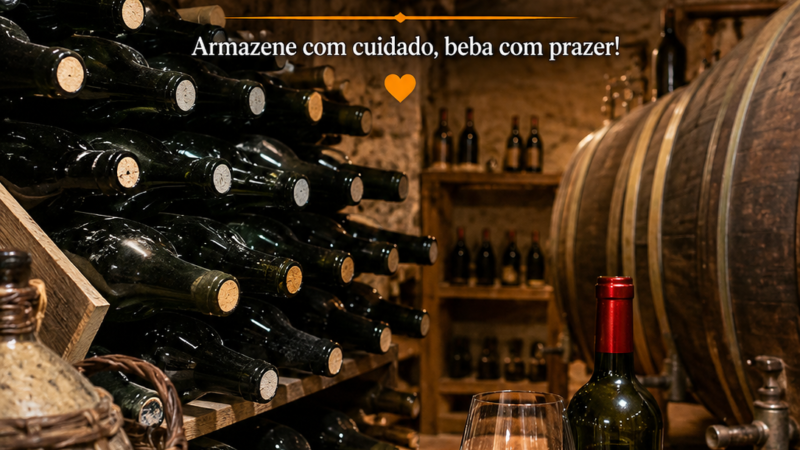 DICA- Como se guarda uma garrafa de vinho pode fazer toda a diferença no sabor?