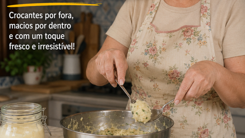 Pastéis de Bacalhau com Maionese de Limão