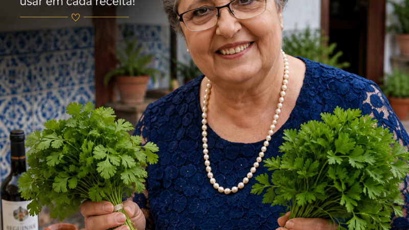 COENTROS OU SALSA: QUAL PREFERE?