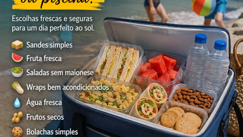 Dica da Tia Adelina: O que evitar levar para a praia ou piscina
