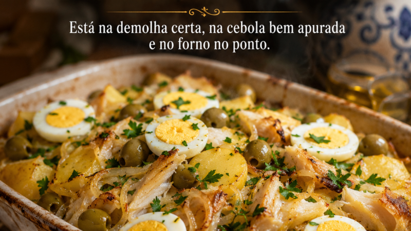 O verdadeiro segredo do Bacalhau à Gomes de Sá — Um clássico que nunca sai de moda