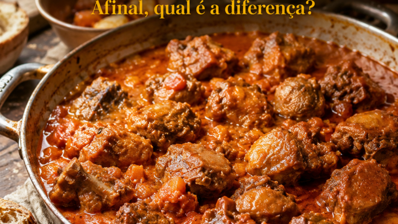 Guisado, Estufado ou Refogado — Afinal, qual é a diferença?