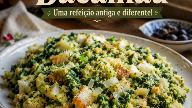 Migas de Bacalhau – Uma refeição antiga e diferente!