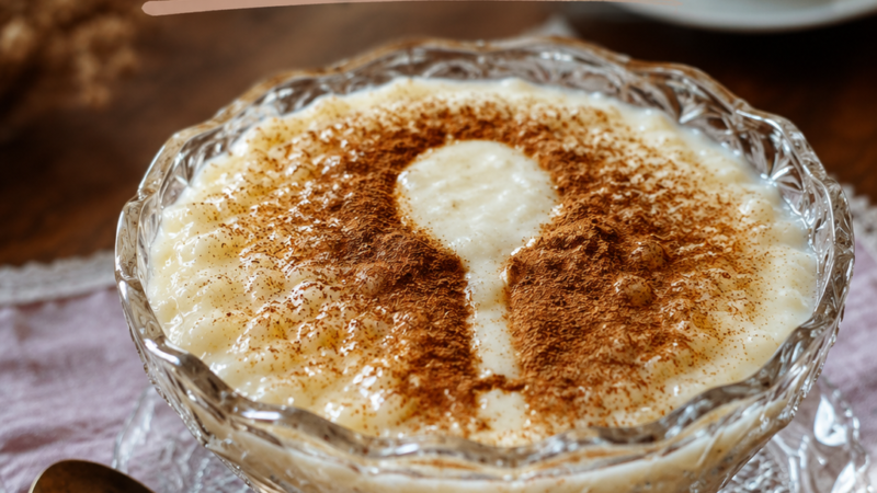 Arroz-Doce Minhoto. Cremoso que sabe a festa