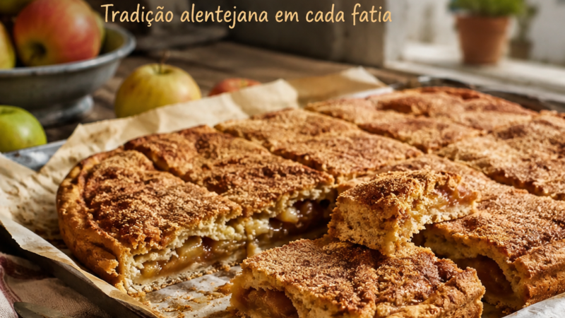 Boleima de Maça no Tabuleiro
