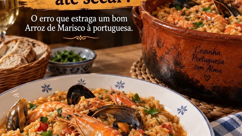 ARROZ DE MARISCO — MALANDRINHO COMO MANDA A TRADIÇÃO
