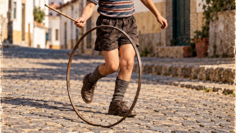 QUEM SE LEMBRA DE BRINCAR AO JOGO DO ARCO?